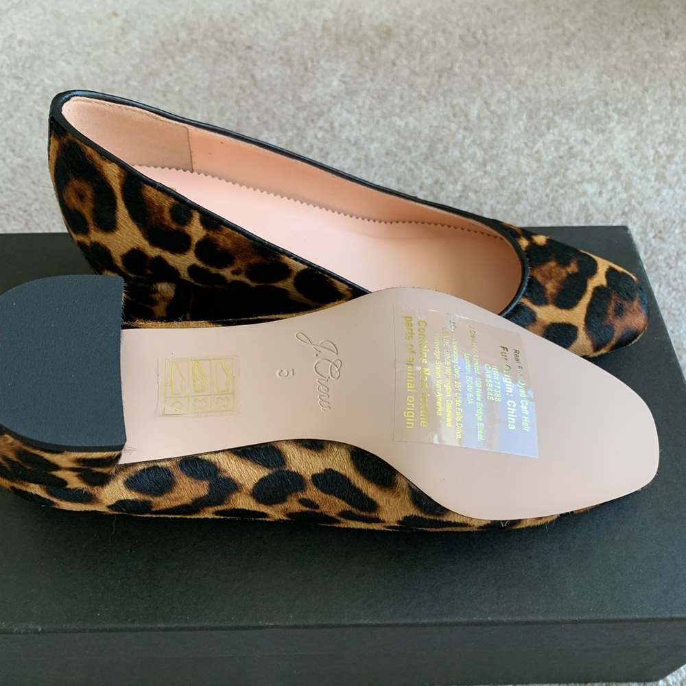 J.Crew Haircalf Classic Block Heel Pump - Picture 6 of 6